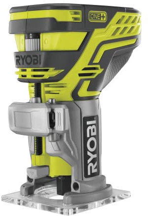 Affleureuse a bois RYOBI 18V OnePlus sans batterie ni chargeur R18TR-0