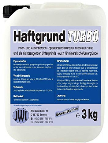 3 kg PROFI Haftgrund Turbo Grundierung Spezialgrundierung für Fliese auf Fliese Fliesengrund
