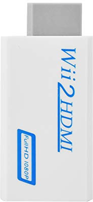 Convertitore Da Wii A, Convertitore Wii A Mini Adattatore Wii Portatile Con Uscita Video HD 1080P / 720P Uscita Audio Da 3,5 Mm
