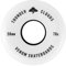 Venom Skateboards Thunder Clouds V2 All Terrain Street Skateboard-Räder, weich griffig, 78a Longboard Cruiser, perfekt für rauen Untergrund – 54 mm, 56 mm, 58 mm, 60 mm, 56mm