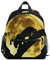 Silhouette eines Panther Rucksack Daypack Schultasche für Kinder Vorschule Jungen Mädchen