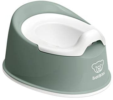 BabyBjörn Cleveres Töpfchen, Graugrün/Weiß