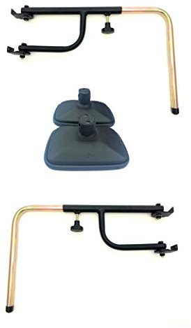 2x Außenspiegel Rückspiegel 250x160 ø14-23mm LKW Bagger Spiegelhalter Spiegelarm Spiegelhalterung Spiegel Arm