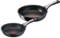 Tefal Unlimited On - Juego de 2 Sartenes 20/26 cm, Apto inducción, antiadherente, revestimiento titanio, Thermo-signal, sin PFOA, apto lavavajillas y horno, acero inoxidable