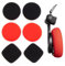 Voarmaks 3 Pairs Foam Cushion Ear Pads Kits Compatible with Koss Portapro Porta Pro Headphones Porta Pros Ksc75 Ksc35 Pads (Red Black Sets/Kits)