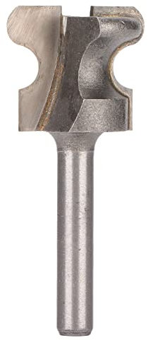 Walfront 1PC Finger Pull Bit 1/4in Round Shank Arcs Carbide Center Point Drill Bit Drawer Pull Router Bit for Cork Wood Hardwood Veneer Slotting Drawer Keyholes(1/4 * 1)