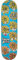 Santa Cruz VX Skateboard-Deck Delfino Wildflower Multi 21 cm