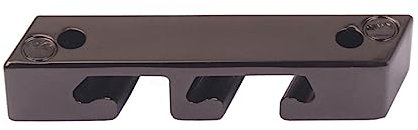 Zinklegierung SaitenfüHrung FüR 3-Saiten Bassgitarre, Schwarz, Leicht Und Langlebig, GitarrenzubehöR FüR Optimale Saitenspannung Und Spielbarkeit