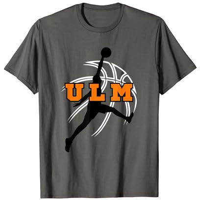 Ulm Basketball Fan Support Schwaben Stadion orange weiss T-Shirt