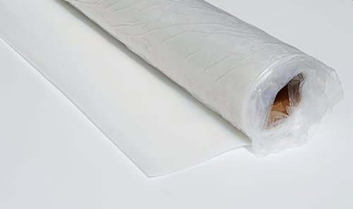 Silikon Platte transparent 5 mm - 200 x 1200 mm Silikon Gummiplatte 65 Shore Gummimatte