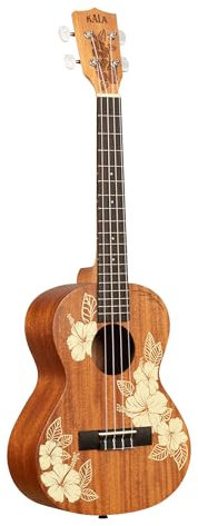 Kala KA-HIBISCUS-T Tenor-Ukulele Maori Hibiskus (+ Tasche)