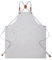 Watwass Schürze Mann Beige Hochwertig Werkzeugschürze Garten Küche Restaurant Uniformen Schürzen Damen mit Tasche