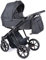 Coletto Kinderwagen-Set 2 in 1 Dante inkl. Sportsitz - 12 Teile - Grafit-schwarzes Gestell