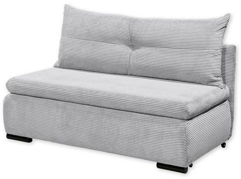 DEINE TANTE EMMA 64-348-16 Sofa Charlie Schlafsofa Frontschläfer Zoom 19 Dove grau ca. 153 x 83 cm