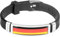Taffstyle Damen Herren Silikon Armband Armreif Deutsche National Flagge Fahne Fanartikel EM WM verstellbar Schmuck Basketball Handball Fussball Eishockey Land Deutschland Deutschlandfahne