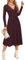 Newshows Jumper Dress for Women UK Ladies Sweater Dress Knitted Sweater Dresses with Belt for Autumn Winter Caramel