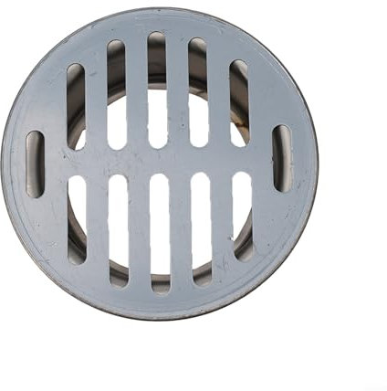 Eawfgtuw Bodenablauf – Edelstahl, Balkonablauf, Anti-Verstopfung, Bodenablauf, 50 mm bis 200 mm, runde Gitterabdeckung für Waschbecken, Balkon, Terrasse, für Außenabflussrohre und Auspuffrohre (Ø 83