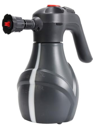 Elektrische Autowasch Sprühflasche, 2L Tragbares Autowaschsprüher, Kabellose elektrische Sprühflasche, 75° Weitwinkelspray, USB Batteriebetriebenes für die Reinigung von Autos Gartenpflanzen