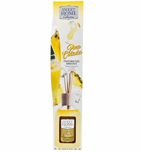 Suarez Sweet Home Collection Cocktail Raumduft Stäbchen Ätherisches Öl Duftöl Diffusor Haus 100 ml (Pina Colada, 1 Einheit)