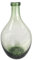Bouteille Dame Jeanne en Verre, Couleur Vert fumé, Hauteur 45 cm