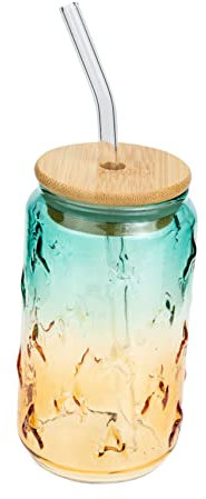 Alipis Copa De Vidrio 350ml Taza De Lata para Café Vaso Reutilizable para El Hogar