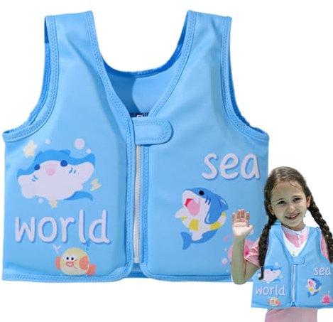 Toddler Swim Vest, Pool Safety Float Jacket, Ergonomic Buoyancy Aid, Lightweight Water Safety Gear for Swimming in Lake, River, Bathtub, Various Outdoor Activities and Recreation