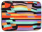 Laptop Sleeve 17 inch, Shockproof Laptop Case, Slim Protective Travel Carrying Case for Orange neon Stripe 17 inch