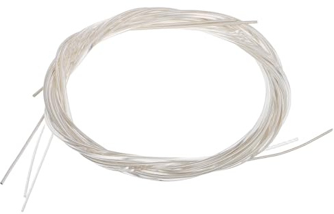 Nylonsaiten für Klassische Gitarre 1 Satz Weiß, Langlebig | Nylon, Metall, Kunststoff, für Musiklernen und Auftritt, Tragbares Satz, 1 Satz für Klassische Gitarre