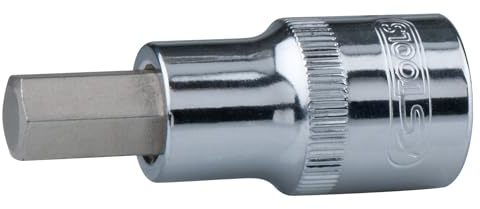 KS Tools 1/2'' Sechskant-Bit-Stecknuss 55mm x19mm, auf Hänger