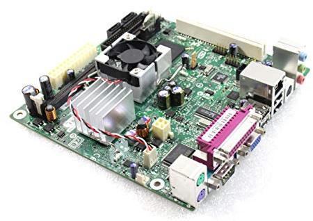 Intel Desktop Board D945gclf2d With Integrated Intel Atom Processor - Scheda Madre - Mini Itx / Micro Atx - I945gc - Udma100, Serial Ata-300 - Gigabit Ethernet - Video - Audio Ad Alta Definizione (6 Canali)