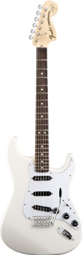 Fender Ritchie Blackmore Stratocaster, Scalloped Rosewood Fretboard - Olympic White