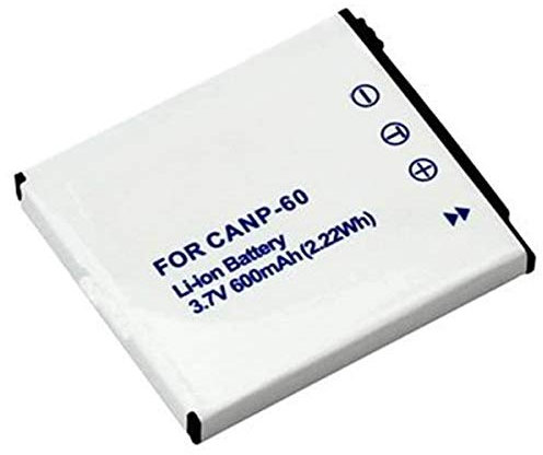 Amsahr Digital Replacement Camera and Camcorder Battery for Casio NP-60, Exilim EX-S10