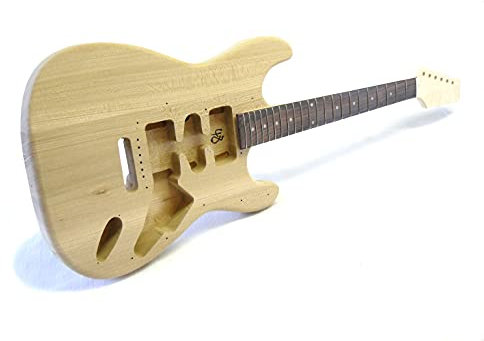 E-Gitarren-Bausatz/Guitar DIY Kit ML-Factory Style I Esche/Palisander ohne Hardware