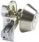 Amig - Cerrojo de Roseta con Llave Exterior y Condena Interior Mod. 1550 - ø 65 mm - Espesor Máximo Puerta: 45 mm - Pasador de Seguridad Antisierra - Acero Cromado Mate