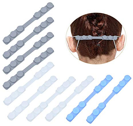 0 PCS Maske Gurte Verlängern Gurtverlängerung Maske Haken Ohr Maske Schützer Anti-Rutsch Silikon Allen Arten von Masken für Erwachsene