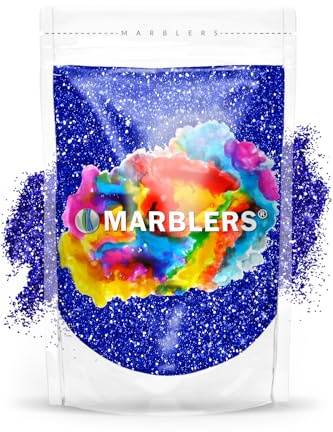 MARBLERS Twinkle Glitter [Royal Blue] 3oz (85g) | Fine | Non-Toxic, Vegan, Cruelty-Free | Face, Body, Eyeshadow, Hair, Festival, Party Makeup | Nail Art, Polish | Resin, Tumbler, Slime, Craft