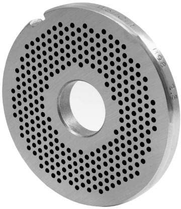 Wolfcut Lochscheiben kompatibel mit Fleischwolf Bizerba FW-N98 Werkzeugstahl (2,5 mm)