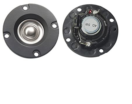 ANCNA Altavoz de Agudos de 2 Pulgadas, 2 uds, 4Ohm, 5W, HiFi, Rango Completo, película metálica, Altavoz de Agudos, Altavoces de Rango Medio para Cine en casa para Altavoz JBL