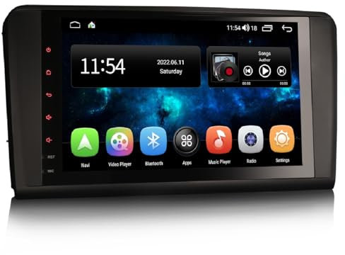 GONFEN 9 Zoll Acht-Kern Android 11 DAB+ Autoradio Für Mercedes-Benz ML-Klasse W164 GL-Klasse X164 mit GPS Navigation 32GB ROM Unterstützt Apple Carplay Android AUTO DSP WiFi USB Bluetooth OBD DVR TPMS