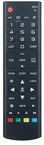 VINABTY AKB75095319 Mando a distancia de repuesto compatible con LG Smart LED LCD TV remoto AKB75095315 AKB75095314