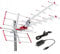 Maclean MCTV-855 Außenantenne TV Antenne Dachantenne DVB-T DVB-T2 Full HD max 100dBµV UHF/VHF LTE Filter (Aktive + 5 V USB Adapter)
