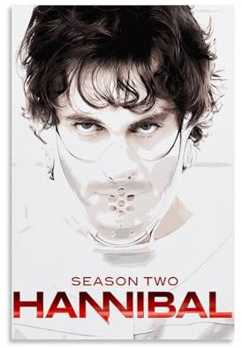 EVMILA TV-Serie Hannibal-Poster, dekoratives Gemälde, Leinwand, Wandposter und Kunstdruck, modernes Familienschlafzimmer, Dekoration, Poster, 20 x 30 cm