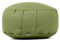 Bodhi Meditationskissen Rondo | ECO Serie | Yogakissen mit Kapokfüllung | Abnehmbarer Bezug aus 100% Bio-Baumwolle | Höhe 20 cm | Sitzkissen mit praktischer Trageschlaufe | Lodengrün