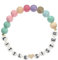 SpetngSake Schwester Armband,Perlen Armband Schwester Geschenk,Bunt Kinderarmband Geschenke für Schwester Kleine,Handgefertigtes Perlenarmband Grosse Schwester Geschenk,für GROßE,KLEINE,GRÖSSTE