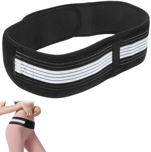 OIGWBPH Sacroiliac Hüftgürtel Verbesserte Version, Gelenkbandage für Frauen und Männer, lindert Ischias, Becken, unteren Rücken und Beinschmerzen, stabilisiert SI-Gelenke, dreifache Stärke Plus