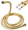 Brauseschlauch 59 Zoll für GROHE - Metall Longlife Flexschlauch kompatibel mit GROHE RelexaFlex Serie, messingverstärktes Goldfinish (Modell 28143000, korrosionsbeständig)