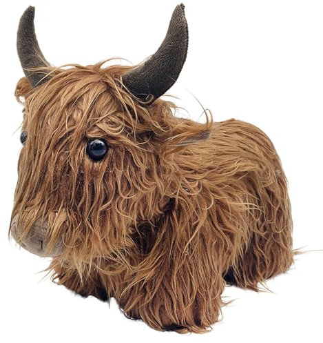 Lesser & Pavey Highland Cow Doorstop for Home & Office | Decorative Door Stopper for All Rooms | Lovely Door Stop for Everyday Use | Ideal Door Wedges Indoors for Floor