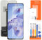 Écran pour Xiaomi Redmi Note 13 Pro 5G LCD Ecran pour Redmi Note 13 Pro 5G Écran Tactile 2312DRA50G 2312CRAD3C Digitizer Assembly + Réparation Kit (Noir sans Cadre)