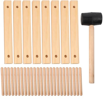 NUOBESTY Casier à Vin Bois Massif DIY Bouteilles Support Rangement Bouteilles Vin pour Cuisine et Cave Présentoir Décoratif Pratique pour Maison et Hôtel