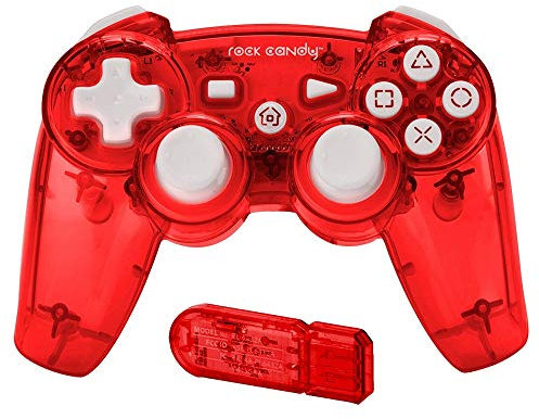 PDP - Mando Wireless Rock Candy, Color Rojo (PlayStation 3)